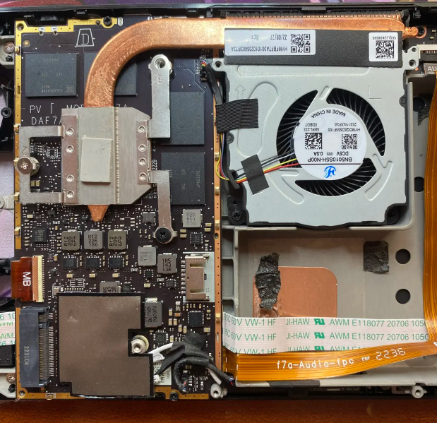 steam deck主板拆机维修图