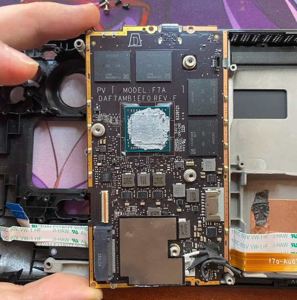 steam deck主板拆机维修图