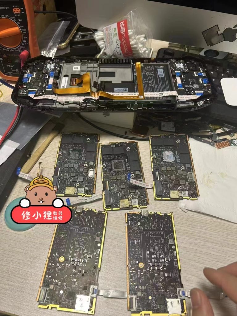 steam deck主板拆机维修图