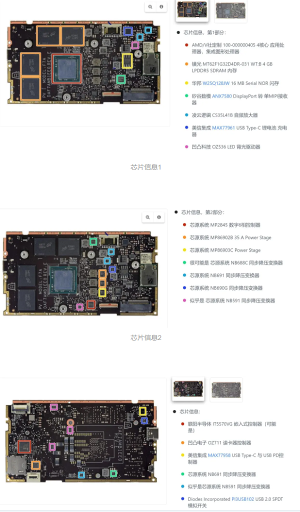 steam deck主板拆机维修图