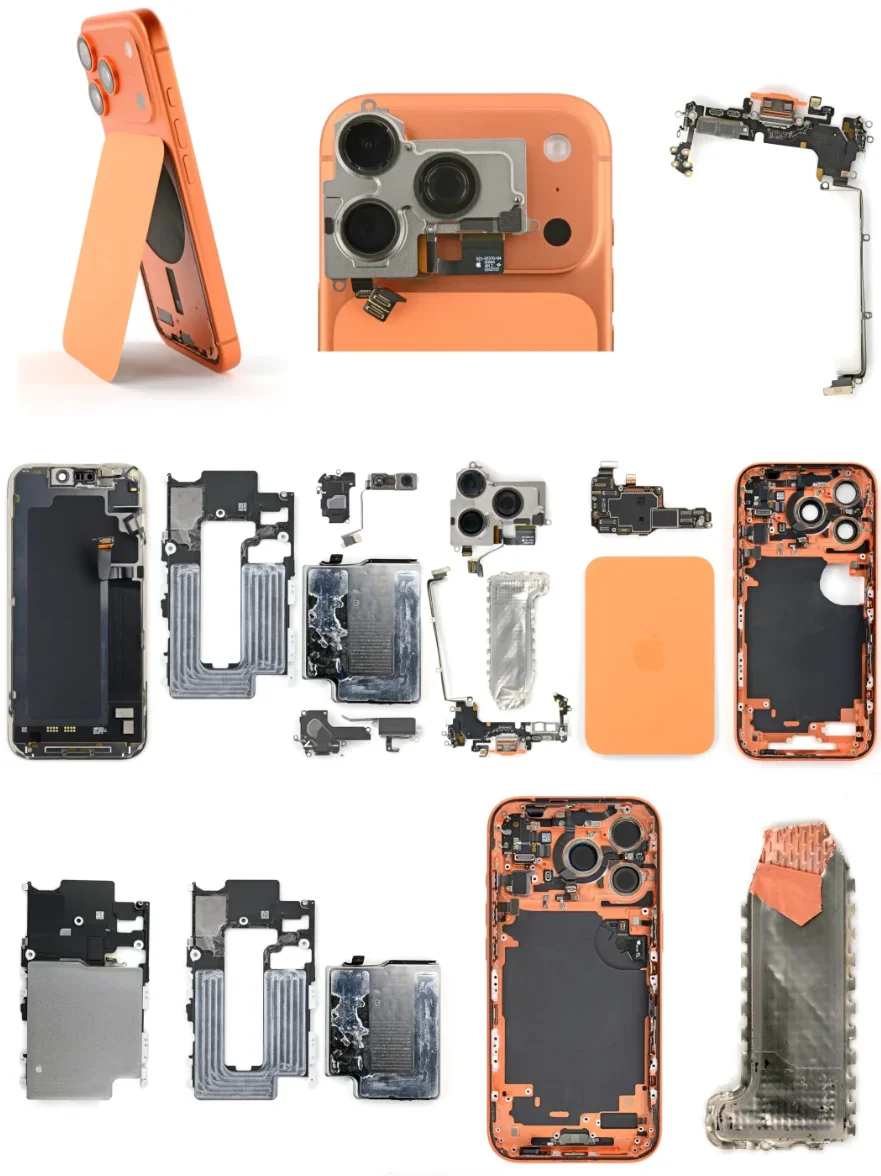 iPhone 17 Pro Max内部结构与成本分析