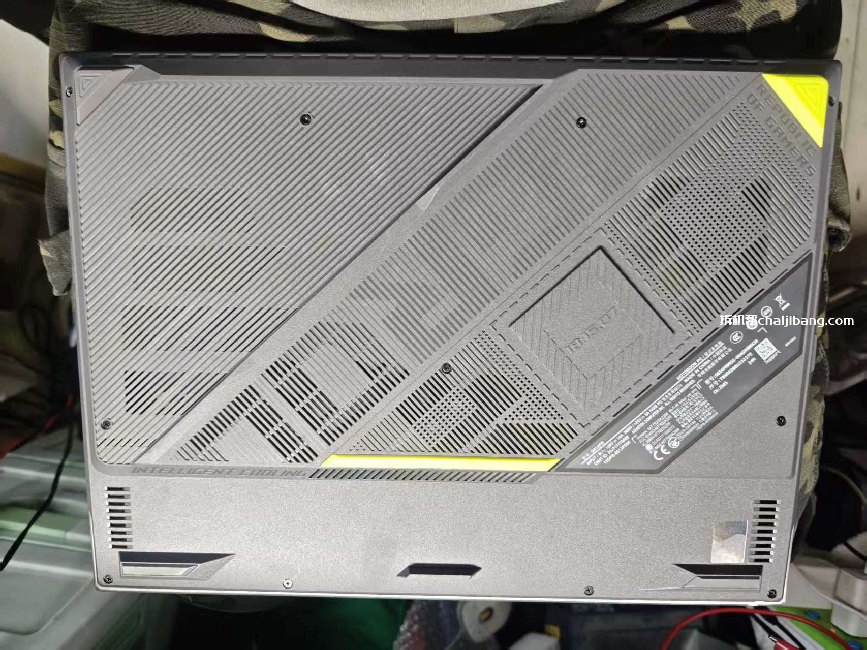 华硕ROG G614FR 开机显示logo不开机拆解