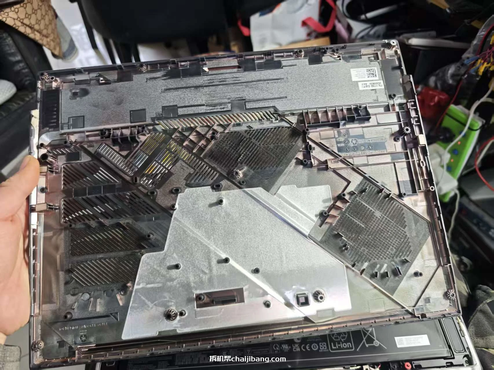 华硕ROG G614FR 开机显示logo不开机拆解