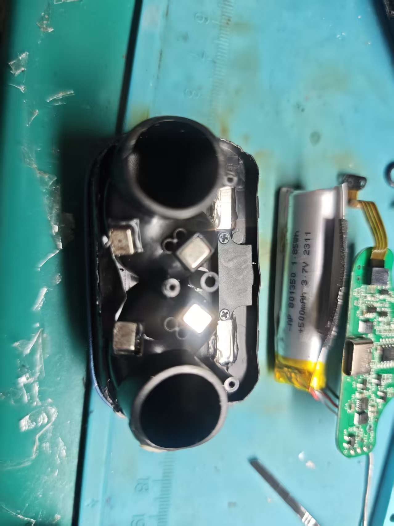 Noble诺岱HiFi蓝牙耳机拆解维修