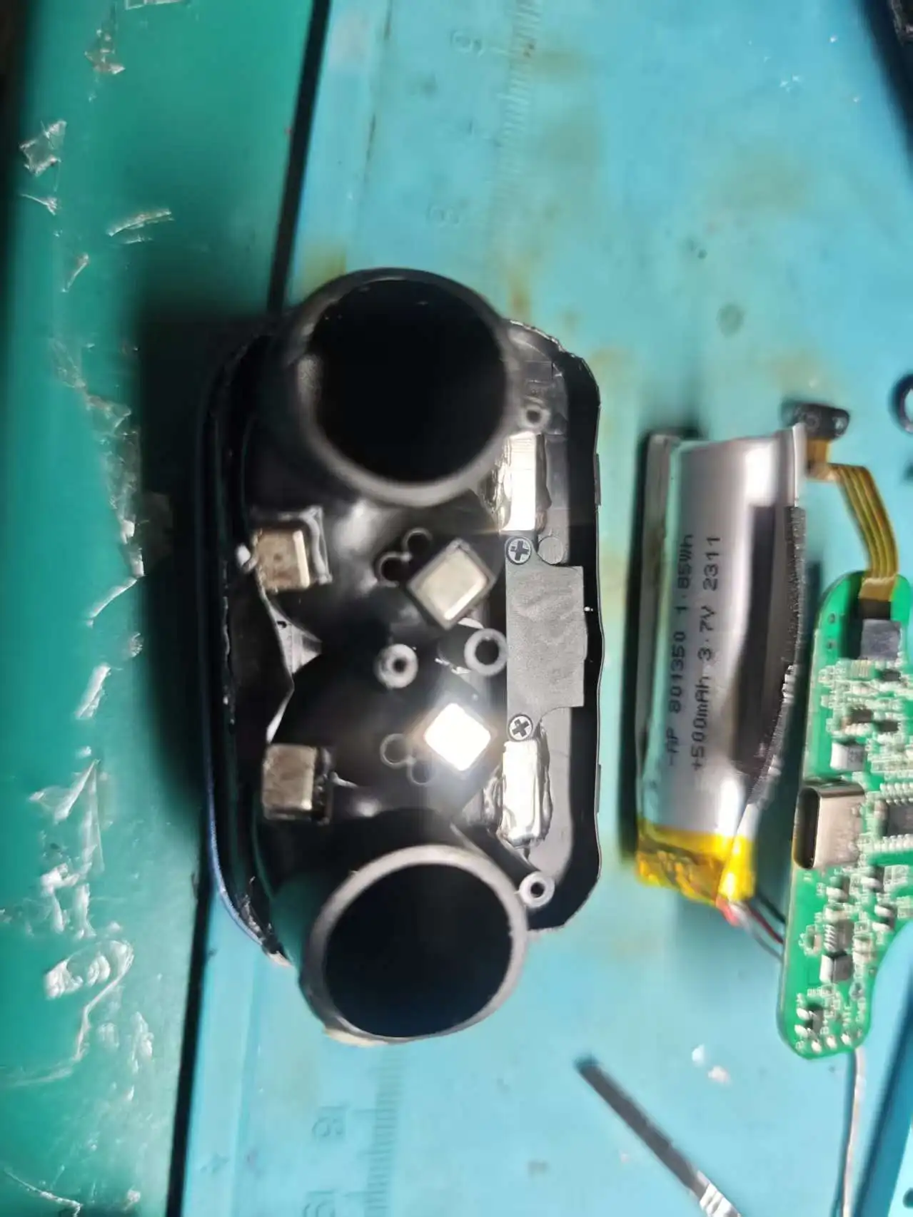 Noble诺岱HiFi蓝牙耳机拆解维修