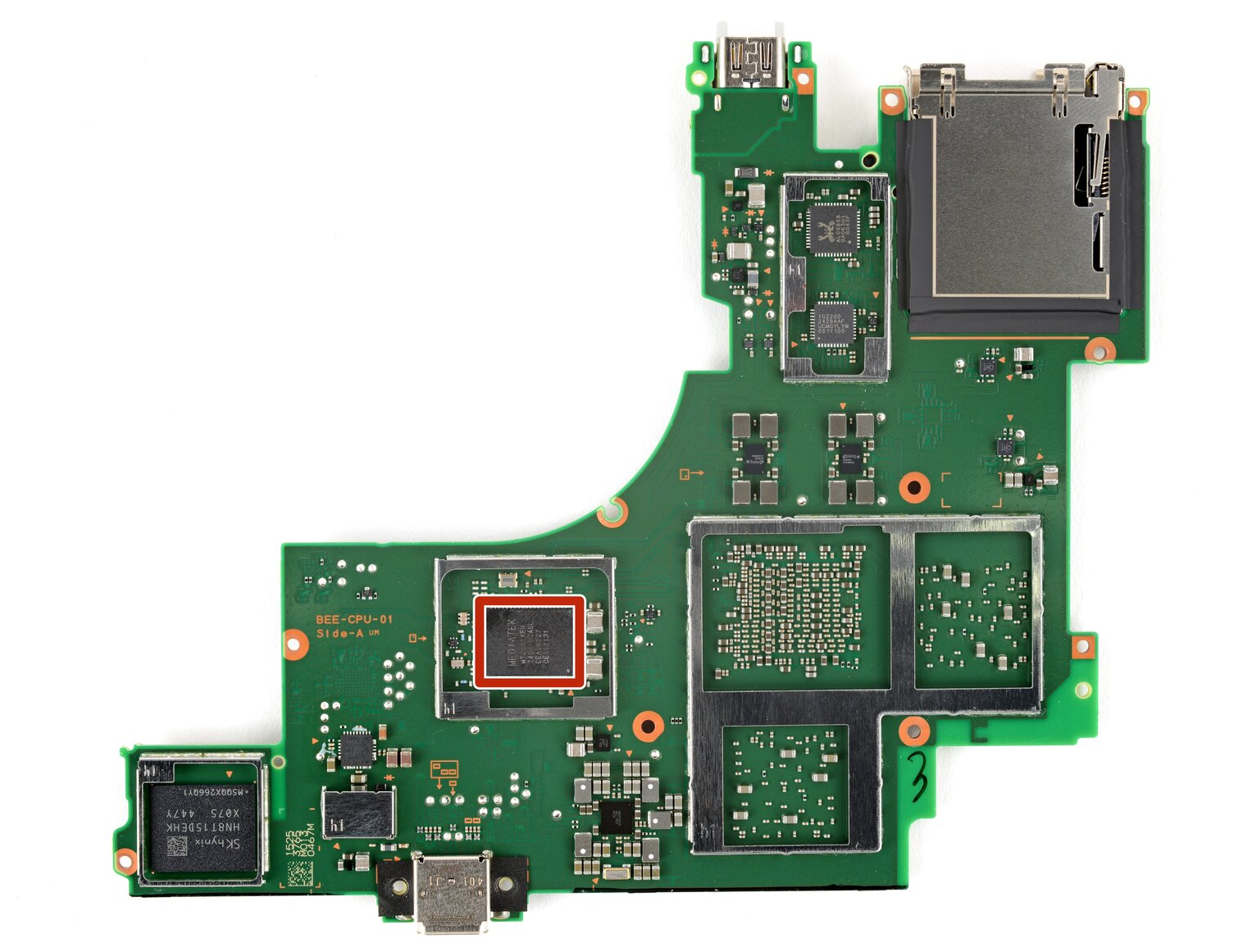 Nintendo Switch2 拆解主板芯片信息
