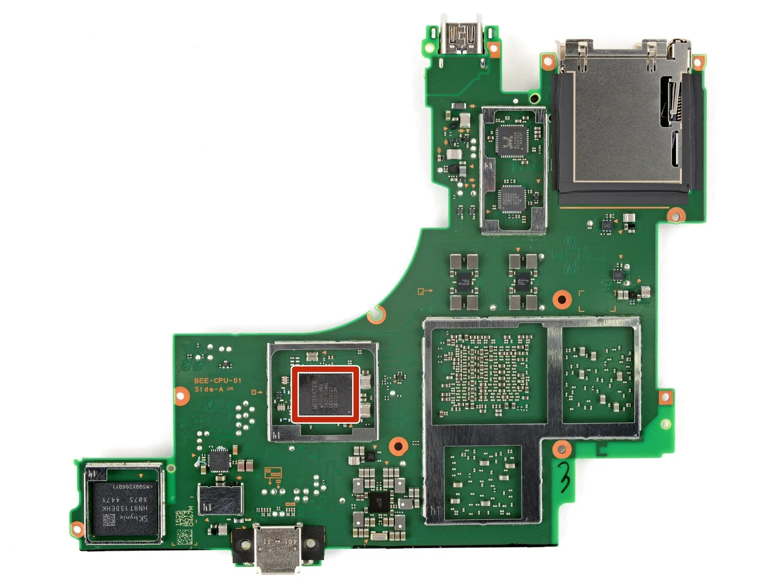 Nintendo Switch 2 主板芯片名称