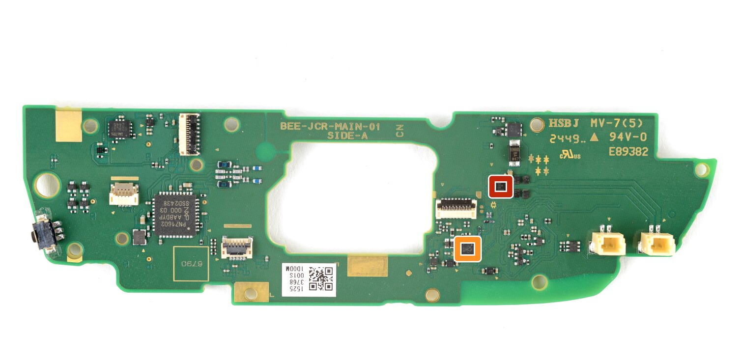 Nintendo Switch2 拆解主板芯片信息