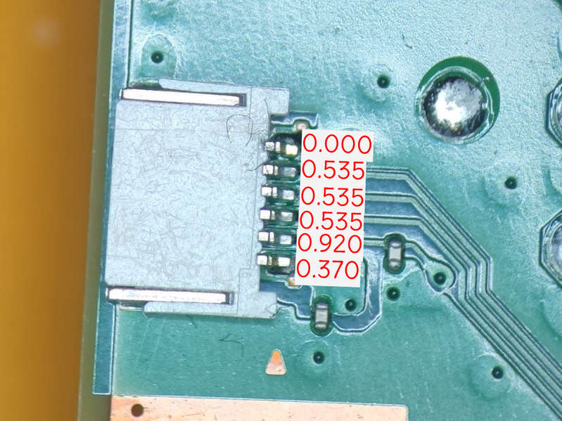 PS5主板接口测量数据