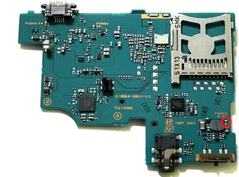 PSP E1000 屏幕黑维修故障
