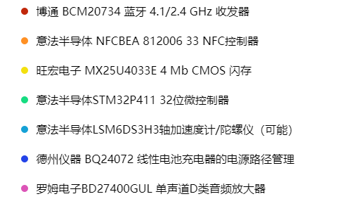 Nintendo Switch 拆解主板芯片信息