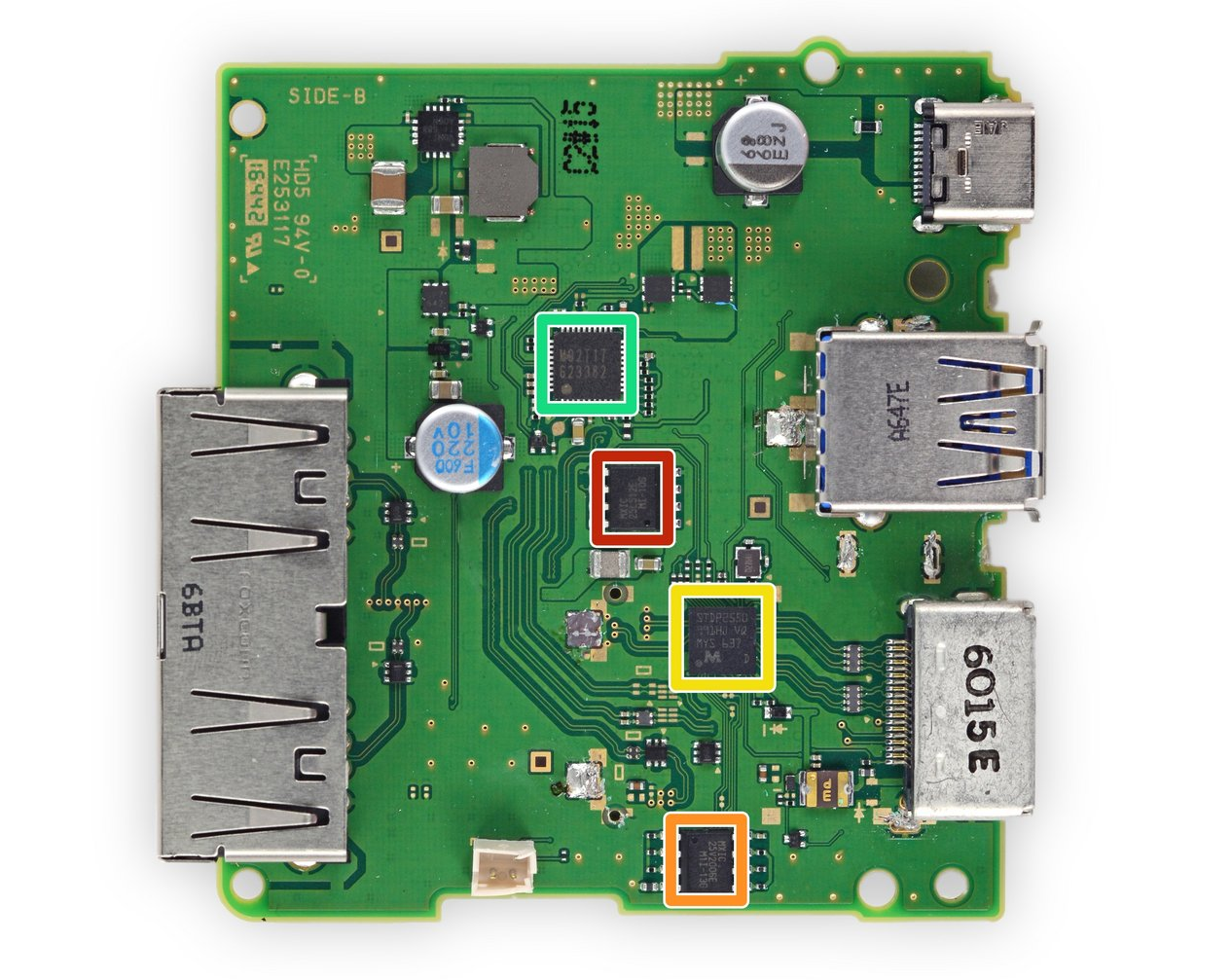 Nintendo Switch 拆解主板芯片信息