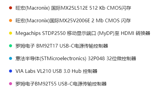 Nintendo Switch 拆解主板芯片信息