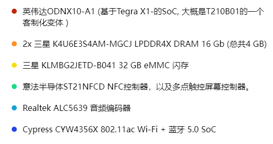 Nintendo Switch Lite拆解主板芯片信息