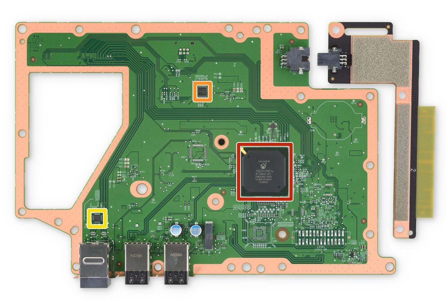 Xbox Series X 拆解主板芯片信息