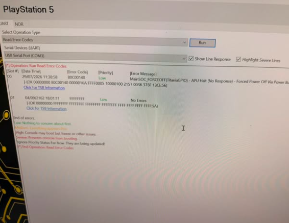 PS5蓝色一直闪烁并变成橙色灯
