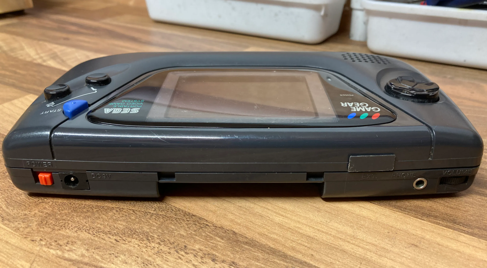 1992年世嘉Game Gear游戏老游戏机拆解维修