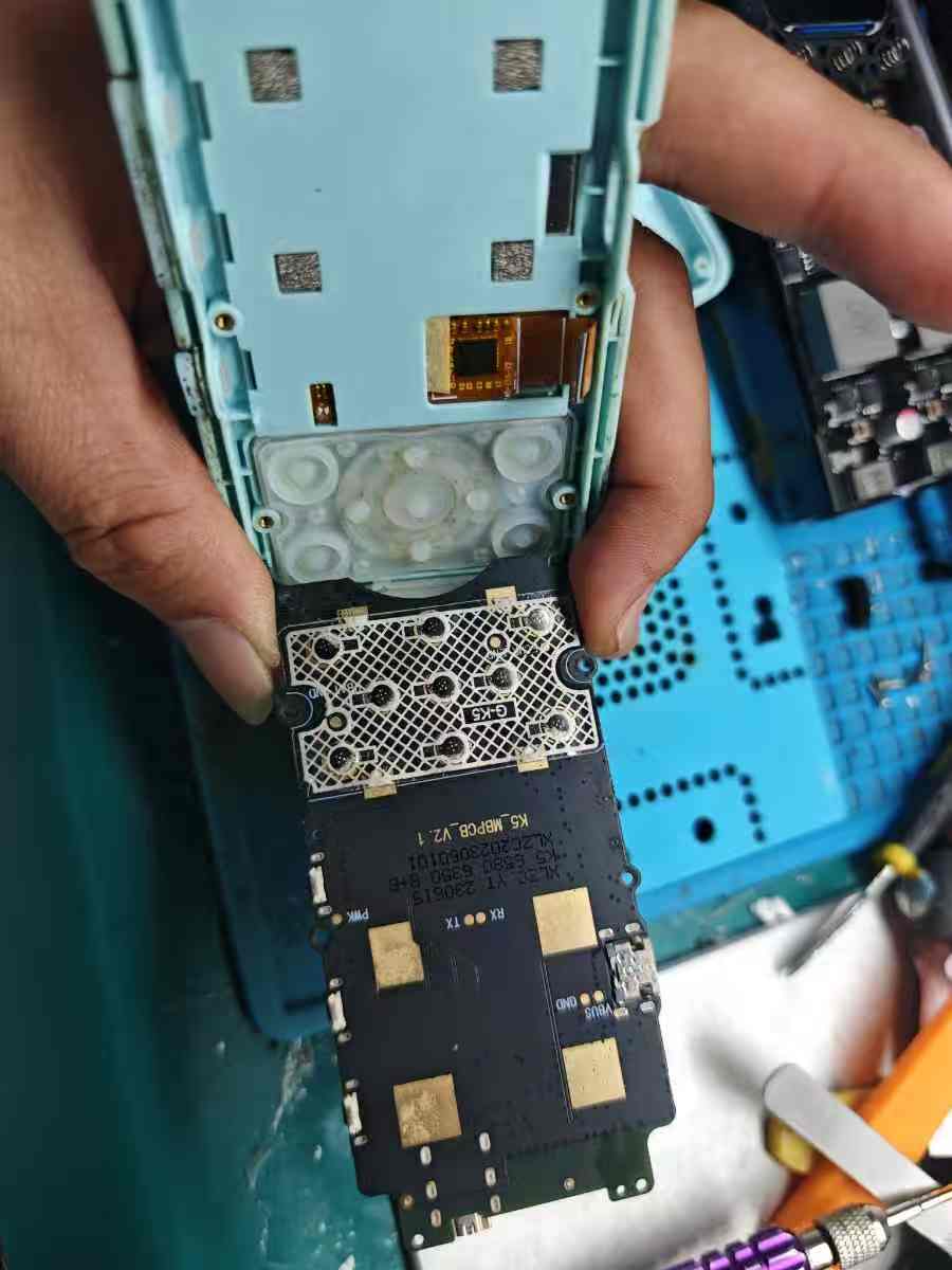 倾听者K5复读机进水拆解维修