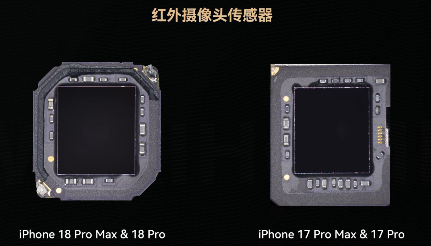 iPhone 18 Pro摄像头拆解分析