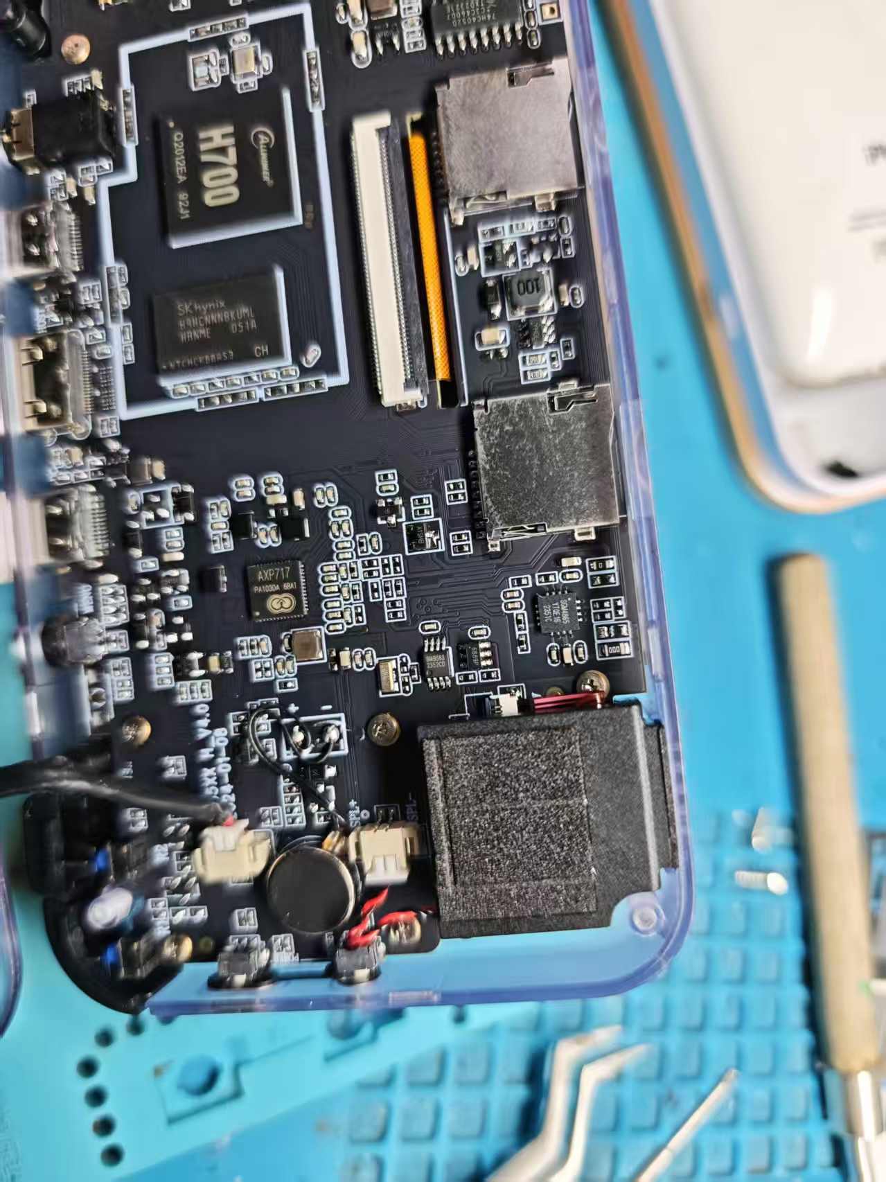 安伯尼克RG35XXH不开机拆解维修